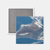 Aimant La Grande Île D'Hawaï Et Ses Montagnes (Recto/Verso)