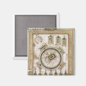 Aimant La Grande Mosquée de La Mecque (Recto/Verso)