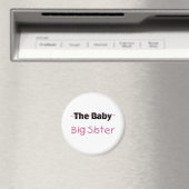 Aimant La grande soeur du bébé (In Situ (Lave-vaisselle))