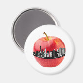 Aimant La grosse pomme (Recto/Verso)