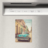 Aimant La Havane vintage Cuba (In Situ (Lave-vaisselle))