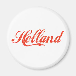 Aimant La Hollande vintage