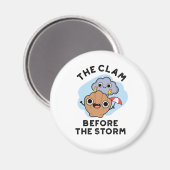 Aimant La Jambe Avant La Tempête Un Météo Drôle (Recto/Verso)