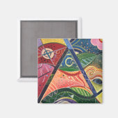 Aimant La joie du design et de l'aimant (Recto/Verso)