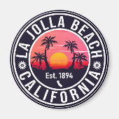 Aimant La Jolla Cove San Diego California Souvenirs (Devant)