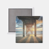 Aimant La Jolla, Scripps's Pier at Sunset | San Diego (Recto/Verso)