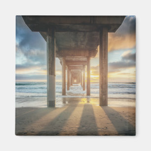 Aimant La Jolla, Scripps's Pier at Sunset   San Diego