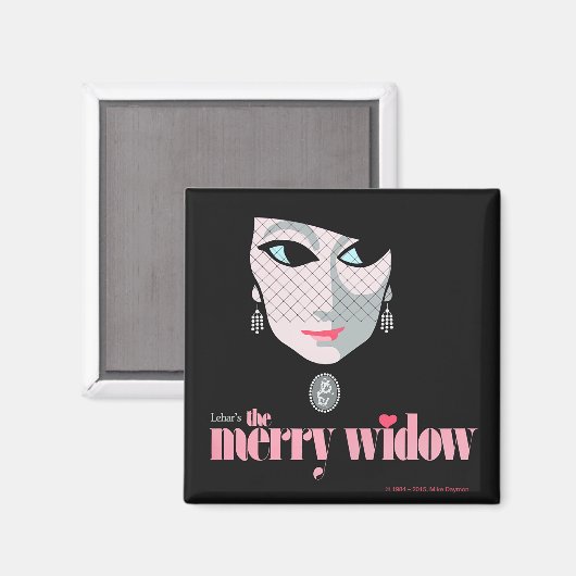 Aimant La joyeuse veuve ! Opéra (Recto/Verso)