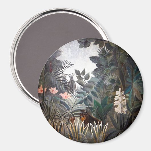 Aimant La jungle équatoriale (Recto/Verso)