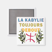 Aimant La kabylie toujours debout (Recto/Verso)