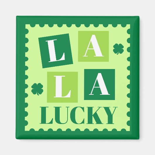 Aimant La La Lucky Saint-Patrick (Devant)
