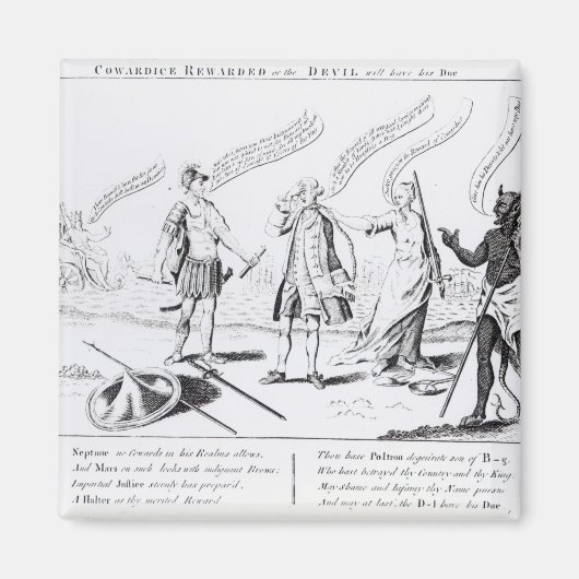 Aimant La lâcheté récompensée ou le diable aura son (Devant)