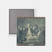 Aimant La leçon d'anatomie du docteur Velpeau (Recto/Verso)