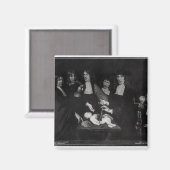 Aimant La leçon d'anatomie du professeur Frederik (Recto/Verso)