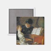 Aimant La leçon de musique (Recto/Verso)