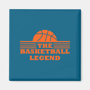 Aimant La légende du basket pour le t-shirt d'entraîneur