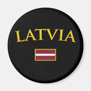 Aimant La Lettonie d'or