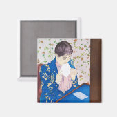 Aimant La Lettre, Mary Cassatt (Recto/Verso)