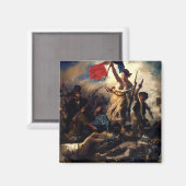 Aimant La liberté à la tête du peuple, Eugene Delacroix (Recto/Verso)
