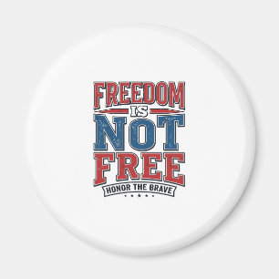 Aimant La liberté n'est pas gratuite conception de chemis