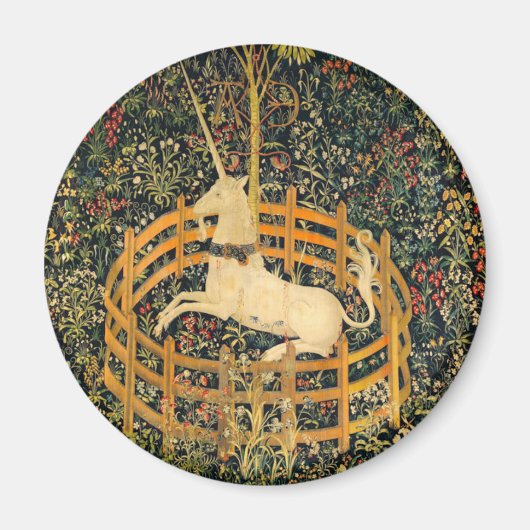 Aimant La licorne en captivité (Devant)