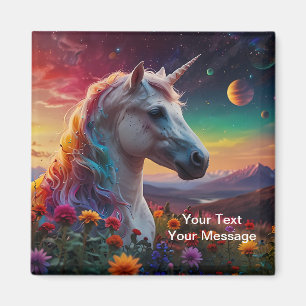 Aimant La licorne mystique un rêve cosmique - Majesté pai