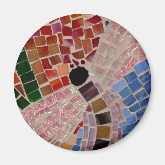 Aimant La luciole de mosaïque (Devant)