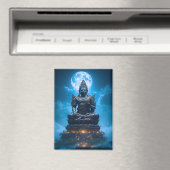 Aimant La lumière de la pleine lune du Bouddha (In Situ (Lave-vaisselle))