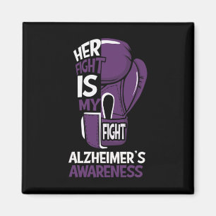 Aimant La lutte contre la maladie d'Alzheimer est mon com