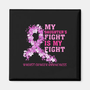 Aimant La lutte de la fille est ma lutte cancer du sein d