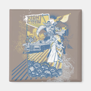 Aimant La lutte du tigre