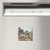 Aimant La Machine à Threshing 1896 (In Situ (Lave-vaisselle))