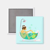 Aimant La machine d'amour prend un bain (Recto/Verso)