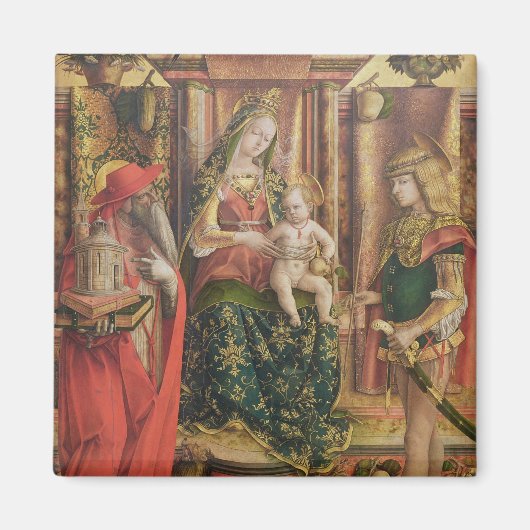 Aimant La Madonna della Rondine, après 1490 (Devant)