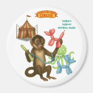 Aimant La magie du singe en ballon de Spike