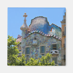 Aimant La maison Batllo de Gaudi
