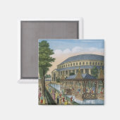 Aimant La Maison chinoise, la Rotonde et la Société en (Recto/Verso)