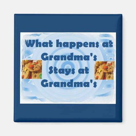 Aimant La maison de grand-mère (Devant)