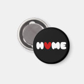 Aimant La Maison Est Là Où Le Coeur Est (Recto/Verso)