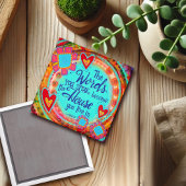 Aimant La Maison Que Vous Vivez Dans L'Aimant D'Inspirété