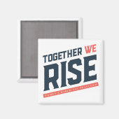 Aimant La marche des femmes SF - Ensemble, nous montons (Recto/Verso)