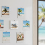 Aimant la marche du crabe sur la plage, personnalisable