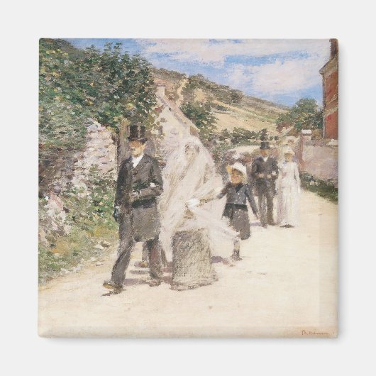 Aimant La Marche Nuptiale par Robinson, Jeunes Mariés de  (Devant)