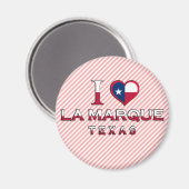 Aimant La Marque, Texas (Recto/Verso)