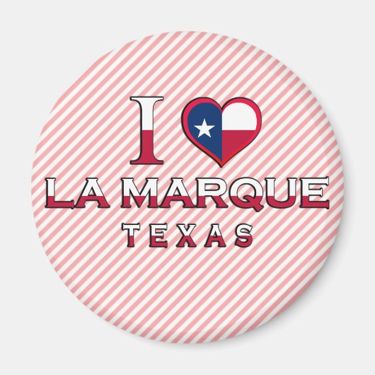 Aimant La Marque, Texas (Devant)