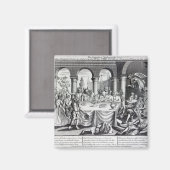 Aimant La masquade diabolique (Recto/Verso)