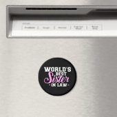 Aimant La meilleure belle-soeur du monde (In Situ (Lave-vaisselle))