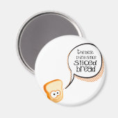 Aimant La Meilleure Chose Depuis Le Pain Tranché (Recto/Verso)