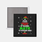 Aimant La Meilleure Façon De Diffuser La Fête De Noël Est (Recto/Verso)