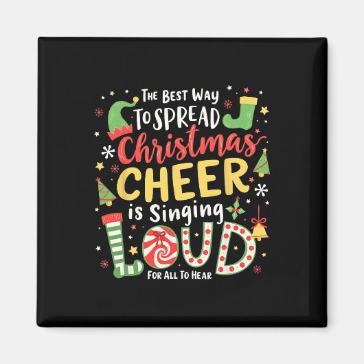 Aimant La Meilleure Façon De Diffuser La Soirée De Noël E (Devant)